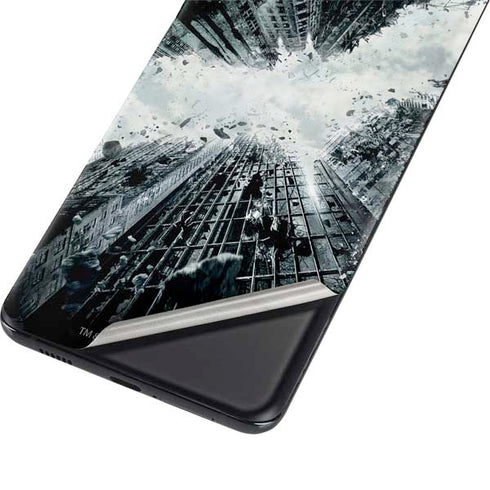 DC Comics Batman Dark Knight Rises Poster Galaxy S21 Plus 5G Skin